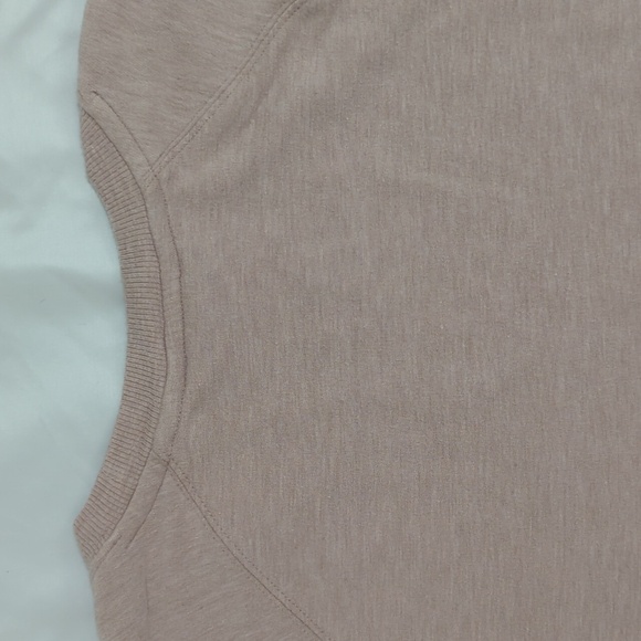 Athleta Mindset Pullover Sweatshirt, Color Mocha Latte Size SP - Picture 12 of 15